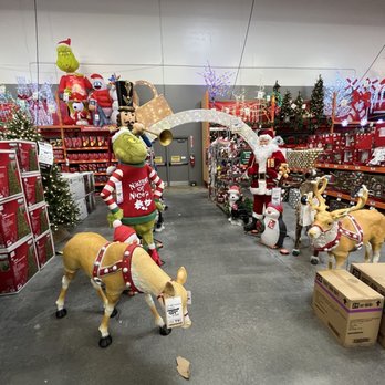 The Home Depot - Christmas stuff we haven't even celebrated Halloween lol - Nurseries & Gardening Near Me - Carson, California