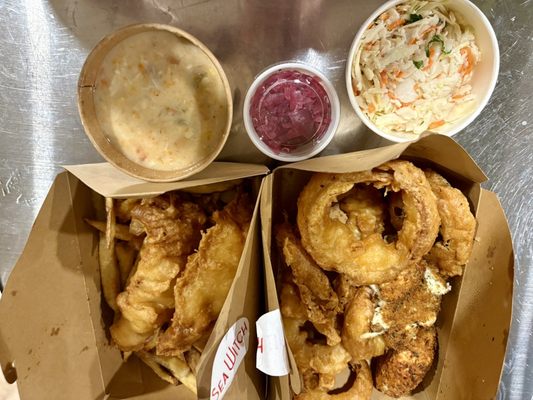 Sea Witch Fish and Chips by null