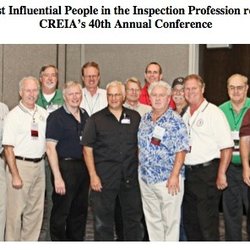 Walker Property Evaluation Services - CREIA 2016 Conference, Group Photo with Most of the 40 Most Influential Inspectors in California of the Last 40 Years