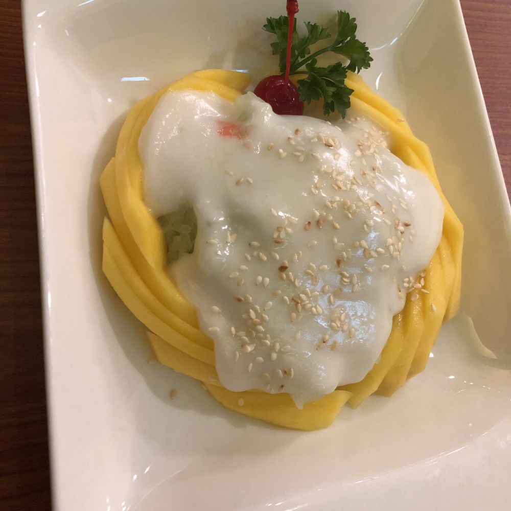 Pikul Thai Bistro - Mango Sticky Rice, the wife wouldn't share lol - Thai Near Me - Fairfield, California Pikul Thai Bistro - Mango Sticky Rice, the wife wouldn't share lol - Thai Near Me - Fairfield, California