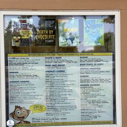 Briq's Soft Serve - Deep menu