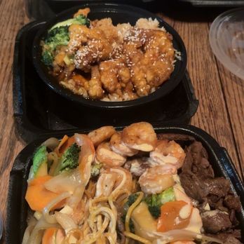 Hibachi - Steak & shrimp noodles Sesame chicken Fried dumplings - Salad Near Me - Homewood, Alabama Hibachi - Steak & shrimp noodles Sesame chicken Fried dumplings - Salad Near Me - Homewood, Alabama