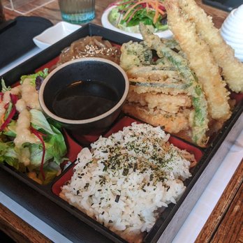 Kibo Sushi - shrimp and veggie bento box - Japanese Near Me - Toronto, Ontario Kibo Sushi - shrimp and veggie bento box - Japanese Near Me - Toronto, Ontario