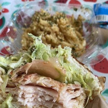 Grubbin' - Turkey Juicin' Sandwich and garlic fries - Sandwiches Near Me - San Francisco, California