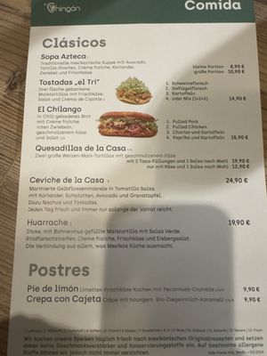 Menu photo 3 El Chingón Paderborn, NW Menu photo 3 El Chingón Paderborn, NW