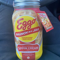 Pit Stop Spirit Shop - Eggos. Brunch in a Jar