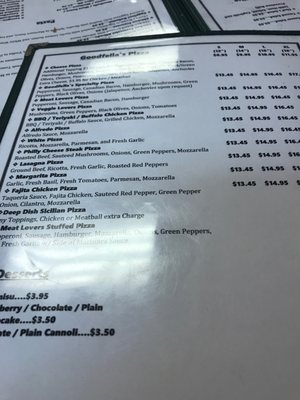 Menu photo 2 Goodfella's Pizza Wylie, TX Menu photo 2 Goodfella's Pizza Wylie, TX