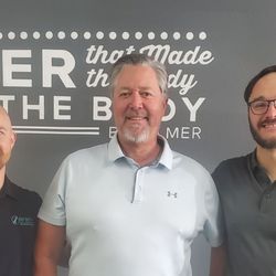 Infinity Wellness Center - Dr Zac, myself, Dr Troy. I am a bigger guy and they have no problems at all doing great adjustments!