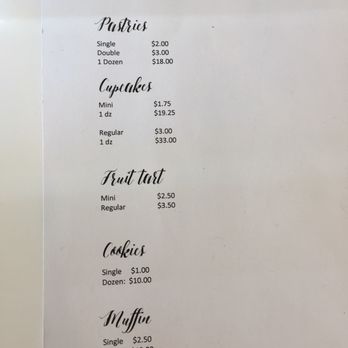 Dots Cafe - Cupcake and sweets menu - Cafes Near Me - Pasadena, California