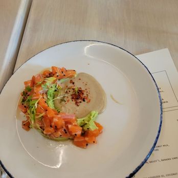 Noema Huntington - Salmon Tartare - Greek Near Me - Huntington, New York Noema Huntington - Salmon Tartare - Greek Near Me - Huntington, New York