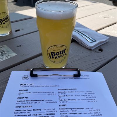Menu photo 3 The Pour House - Westmont Haddon Township, NJ