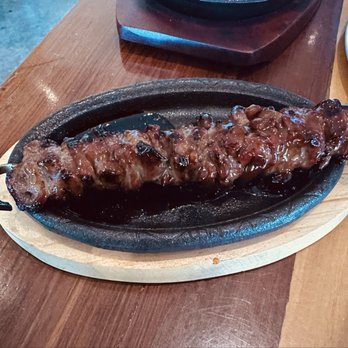 Morimoto Napa - A5 Wagyu appetizer, yummy but must be American Wagyu - Japanese Near Me - Napa, California