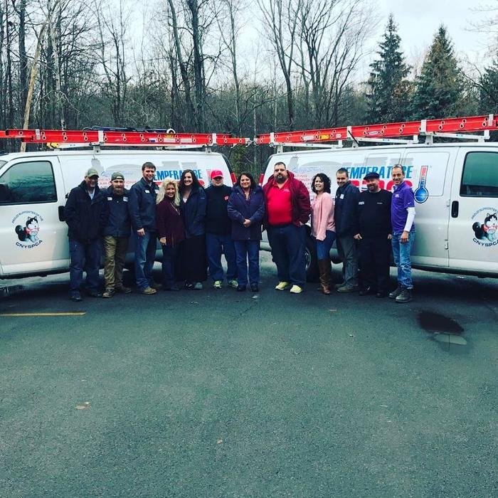 Slide of TemperaturePro of Central New York