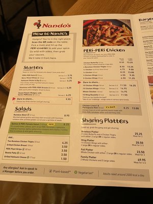 Menu photo 2 Nando's Stretford, XGM