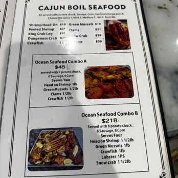 Ocean Seafood Boil - Seafood Near Me - Las Vegas, Nevada