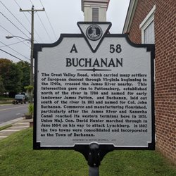 Buchanan Historical Marker - Buchanan Historical Marker