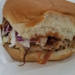Pork BBQ sandwich