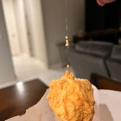Popeyes Louisiana Kitchen - Hair fried into the chicken strip