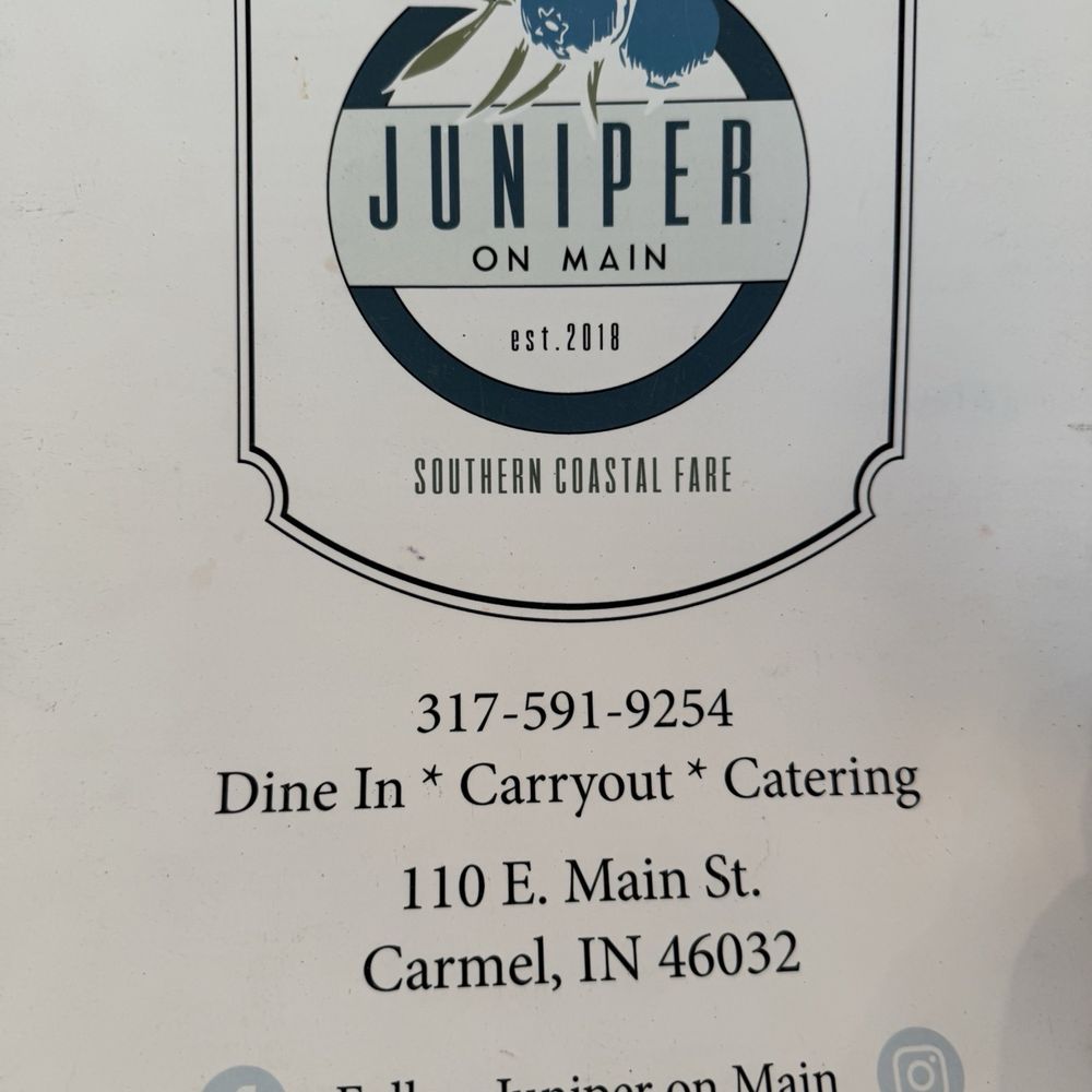 Juniper on Main - Menu - Southern Near Me - Carmel, Indiana Juniper on Main - Menu - Southern Near Me - Carmel, Indiana