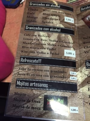 Menu photo 2 Bar Mississippi Zaragoza, Z