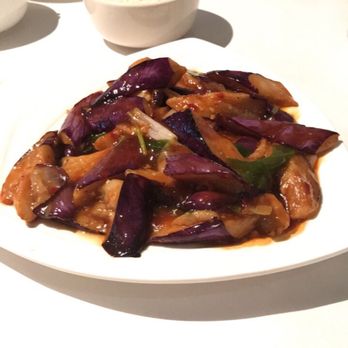 Happy China - Eggplant with Garlic Sauce - Chinese Near Me - Durham, North Carolina Happy China - Eggplant with Garlic Sauce - Chinese Near Me - Durham, North Carolina