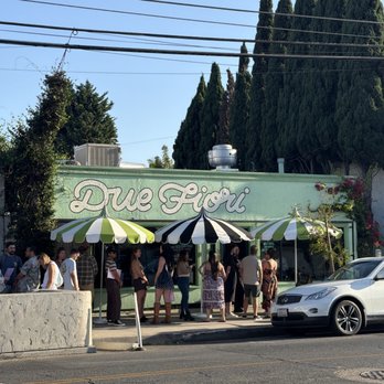 Due Fiori - Line up for dinner! - Italian Near Me - Long Beach, California