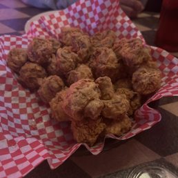 Fried shrooms