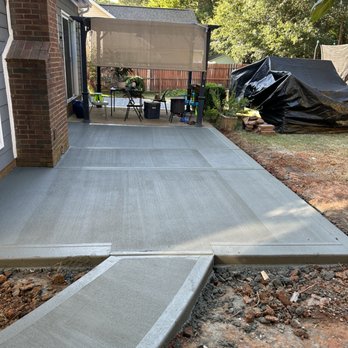 Jordans Construction - a concrete patio being built - Masonry/Concrete Near Me - Charlotte, North Carolina Jordans Construction - a concrete patio being built - Masonry/Concrete Near Me - Charlotte, North Carolina