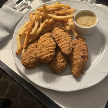 The St. Regis Houston by Marriott - Chicken Fingers and fries - room service - Hotels Near Me - Houston, Texas