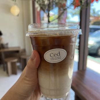 Ced Coffee & Donut - Iced vanilla latte - Coffee & Tea Near Me - Westminster, California Ced Coffee & Donut - Iced vanilla latte - Coffee & Tea Near Me - Westminster, California