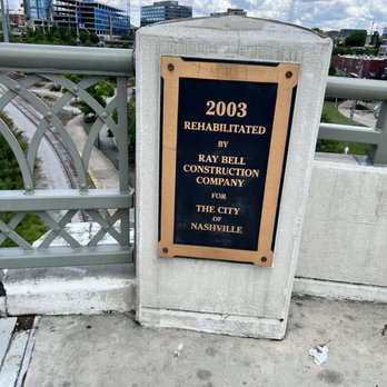 John Seigenthaler Pedestrian Bridge - Signage - Landmarks & Historical Buildings Near Me