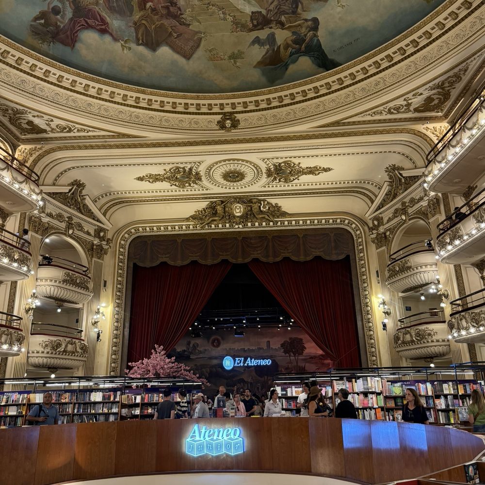 El Ateneo - Café in the back by the old stage - Libraries Near Me - Buenos Aires, C El Ateneo - Café in the back by the old stage - Libraries Near Me - Buenos Aires, C