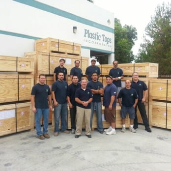 Plastic Tops Inc - Getting ready to ship a large job for Hamilton Scientific to Saudi Arabia. - Home & Garden Near Me - La Habra, California Plastic Tops Inc - Getting ready to ship a large job for Hamilton Scientific to Saudi Arabia. - Home & Garden Near Me - La Habra, California