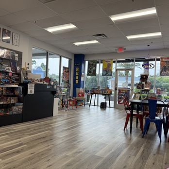 Flashpoint Comics And Games - Inside looking out the front door - Bookstores Near Me - Winter Springs, Florida Flashpoint Comics And Games - Inside looking out the front door - Bookstores Near Me - Winter Springs, Florida