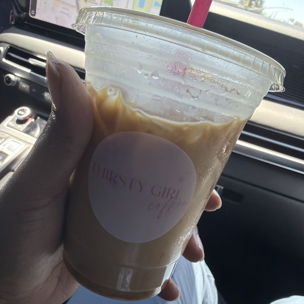 Thirsty Girl Coffee - Cookie butter latte less sugar almond milk - Coffee & Tea Near Me - Montclair, California Thirsty Girl Coffee - Cookie butter latte less sugar almond milk - Coffee & Tea Near Me - Montclair, California