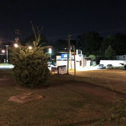 Ernie's Bar - 9/27/19. Friday night. Here for The Electronic Park, out of Charlotte, NC. Experimental Electronic Music. View across the street. Ivan's Pub