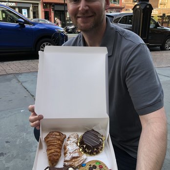 Carlo's Bakery - My birthday spread! - Bakeries Near Me - Hoboken, New Jersey
