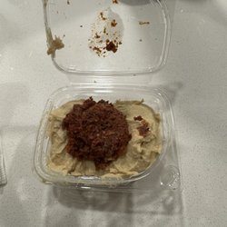 Sun-dried tomato hummus
