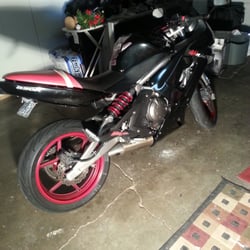 SoCal Motorcycle Services - The bike he worked on.