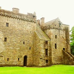 Huntingtower Castle - Entrance
