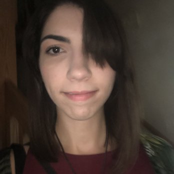 Xentrik Beauty Lounge - Notice the blunt bangs cut and terribly uneven sides. Save yourself and do not go here. - Hair Salons Near Me - Roselle, Illinois