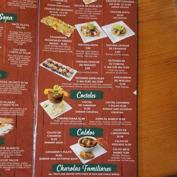 El Barco Mexican Restaurant - Menu - Mexican Near Me - Columbus, Ohio