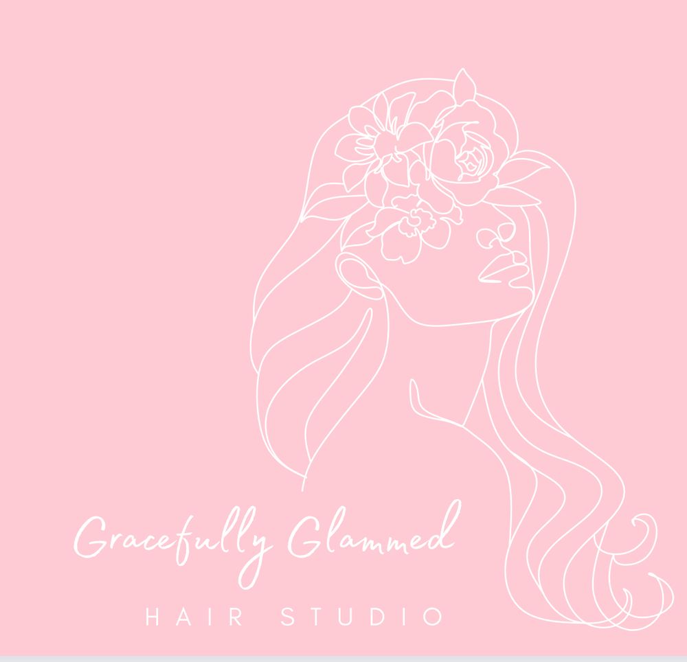 Gracefully Glammed Hair Studio Logo