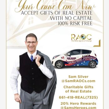 Sam Silver - Equity Union Real Estate - Your Cause Can Now Accept Gifts of Real Estate with no Capital 100% Risk Free!!! - Real Estate Agents Near Me - Valencia, California Sam Silver - Equity Union Real Estate - Your Cause Can Now Accept Gifts of Real Estate with no Capital 100% Risk Free!!! - Real Estate Agents Near Me - Valencia, California
