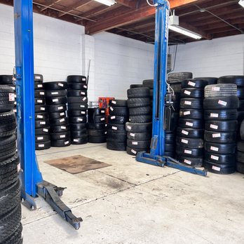 Tire Works - Clean shop and new tires ready to purchase, no waiting a week. - Tires Near Me - Santa Rosa, California
