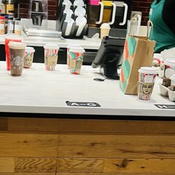 Starbucks - Took 15 minutes from ordering to getting my order...