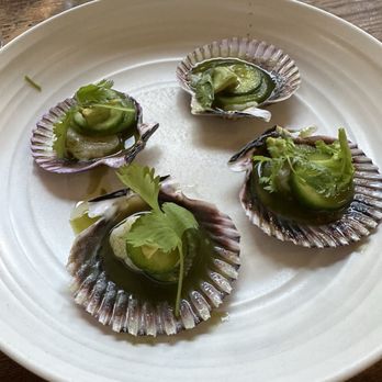 Nomad Eatery - SCALLOP AGUACHILE - Mediterranean Near Me - El Segundo, California Nomad Eatery - SCALLOP AGUACHILE - Mediterranean Near Me - El Segundo, California