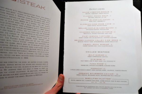 Menu photo 6 One Steakhouse Las Vegas, NV Menu photo 6 One Steakhouse Las Vegas, NV