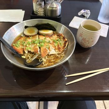 Kappo Nara Ramen - Grilled chicken ramen and hot green tea - Ramen Near Me - Norfolk, Virginia
