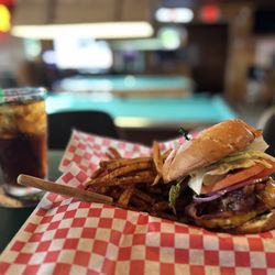 Knotty Pine Tavern - Bacon cheeseburger